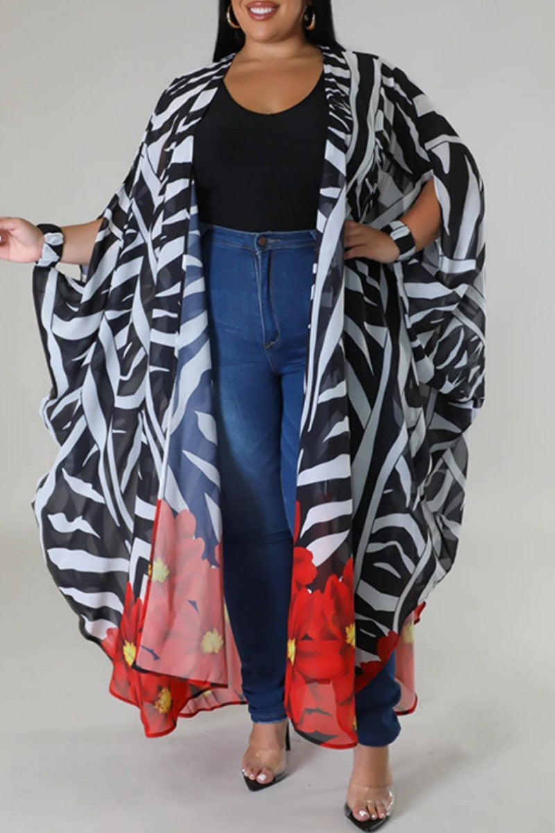 THE "BUTTERFLY WINGS" CARDIGAN