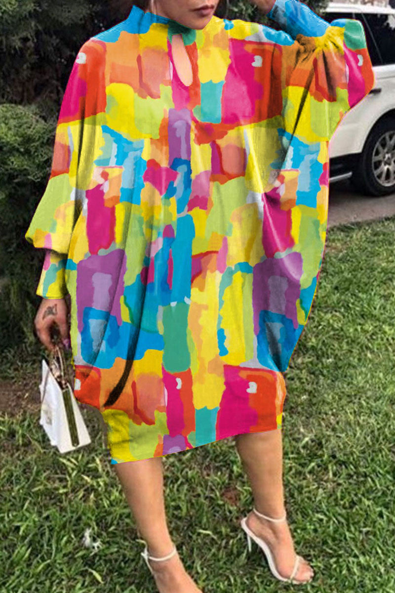 THE "TASTE THE RAINBOW" MIDI DRESS
