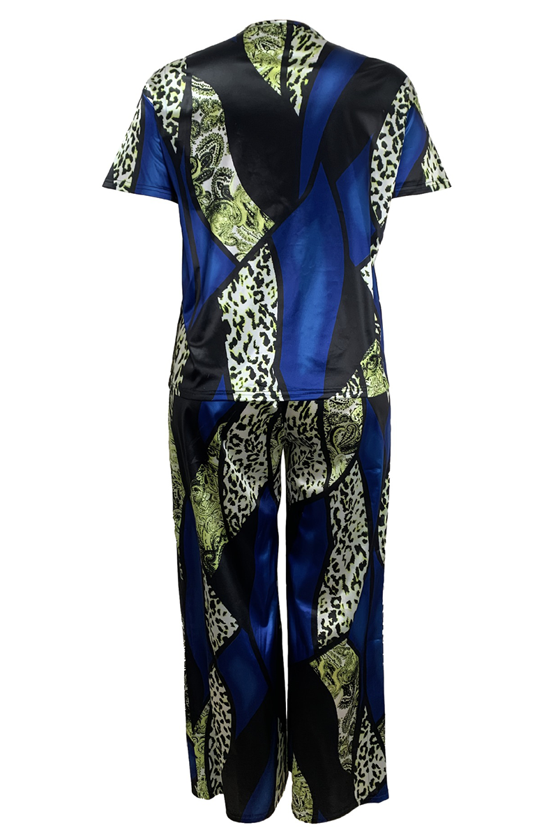 THE "NAVY JUNGLE" PANTS SET