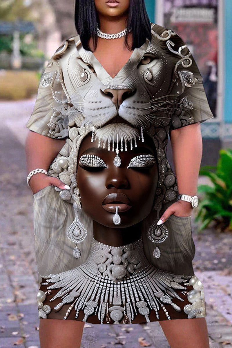THE "EMBRACING MELANIN" MIDI DRESS