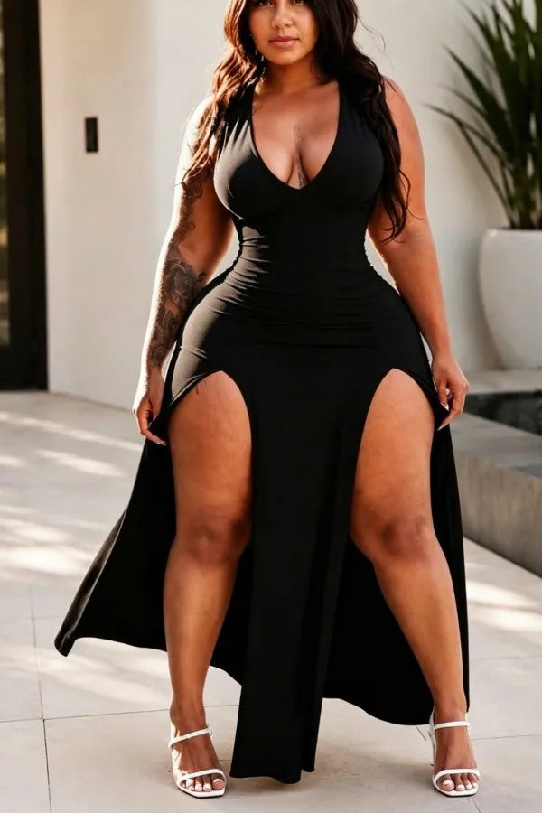 THE "PRESSURE MAKES DIAMONDS" MAXI DRESS