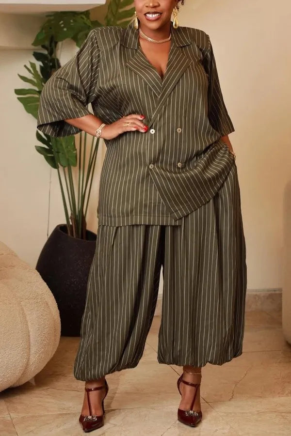 THE "BOARDROOM BEAUTY" PANTS SET