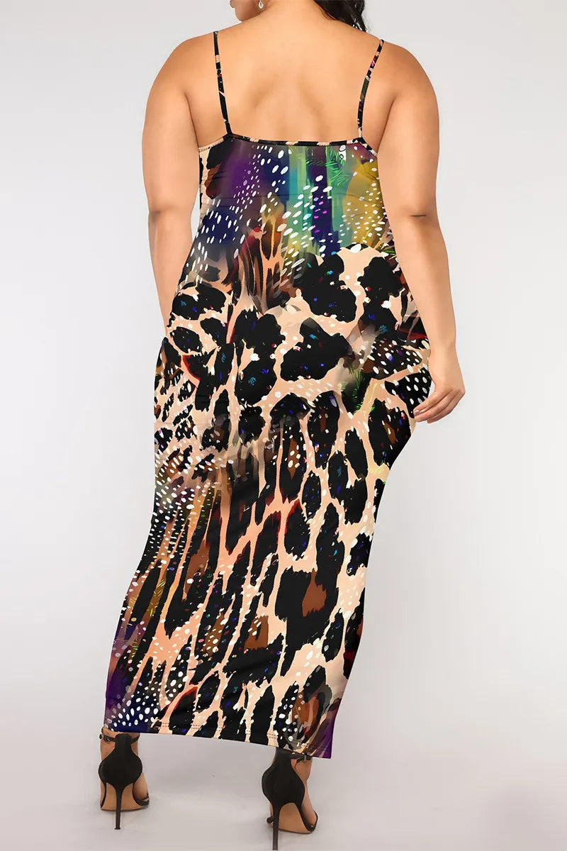 THE "RICH ENERGY" MAXI DRESS