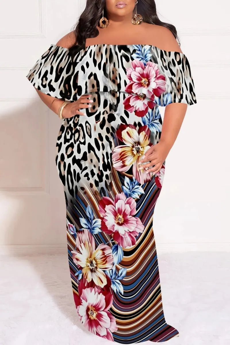 THE "SOFT LIFE SAFARI" MAXI DRESS
