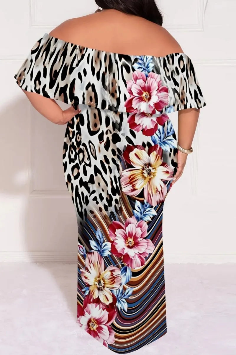 THE "SOFT LIFE SAFARI" MAXI DRESS
