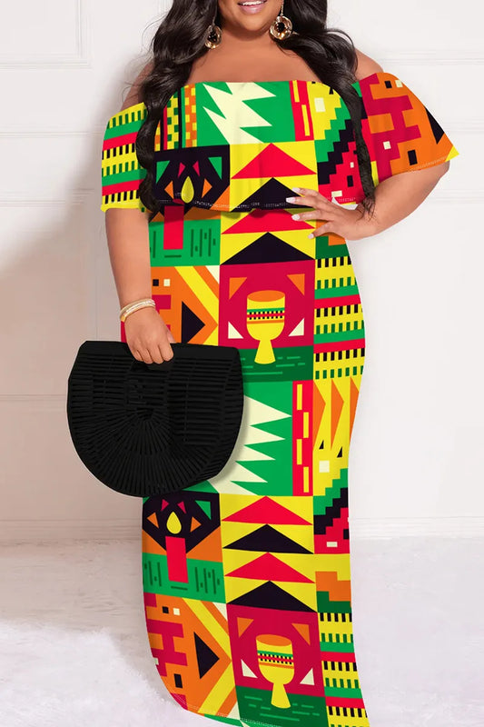 THE "AFRICAN HERITAGE" MAXI DRESS