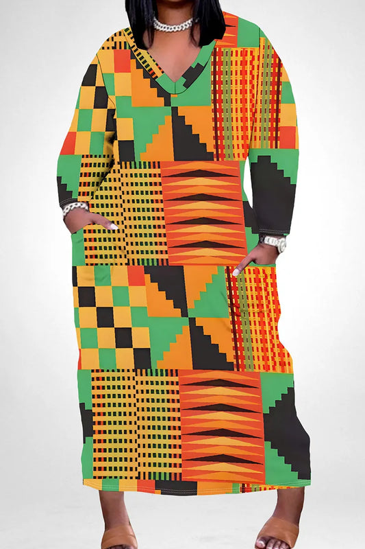 THE "CULTURALLY BLACK" MAXI DRESS