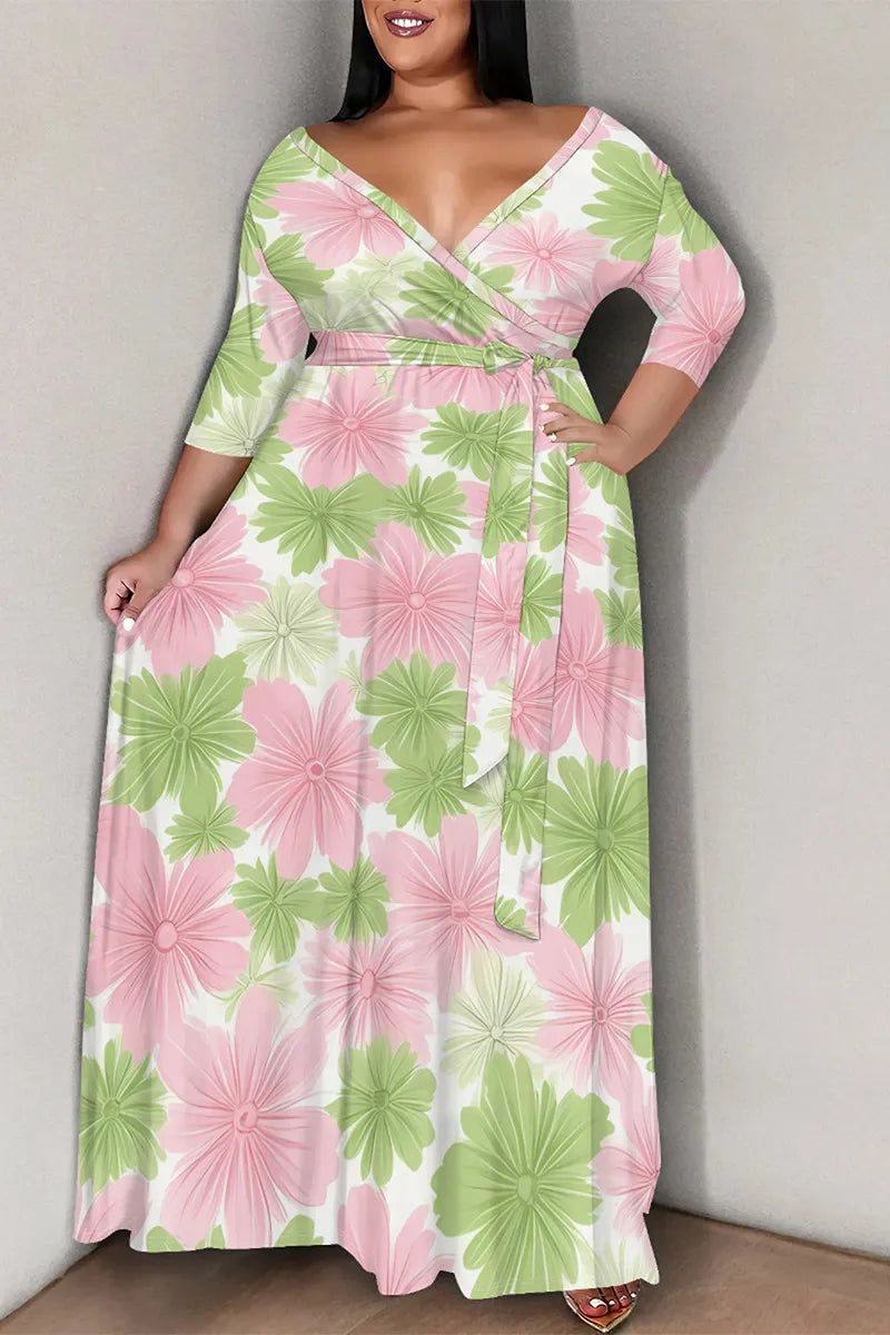 THE "POWER OF THE FLOWER" MAXI DRESS
