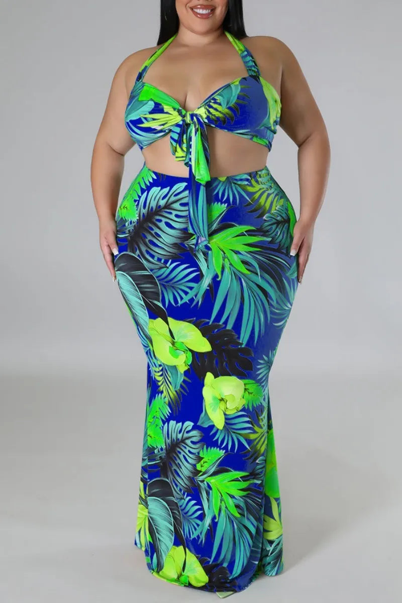 THE "TROPICAL BADDIE" SKIRT SET