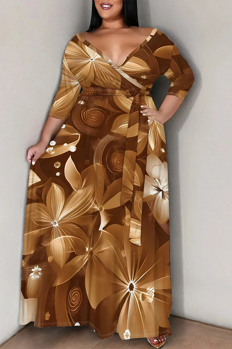 THE "POWER OF THE FLOWER" MAXI DRESS