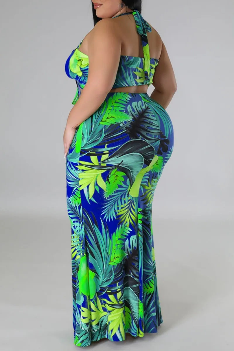 THE "TROPICAL BADDIE" SKIRT SET