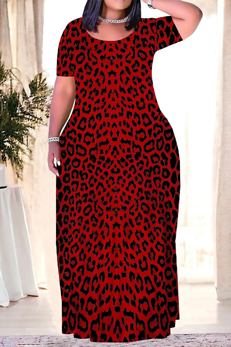 THE "FIERCE KITTEN" MAXI DRESS