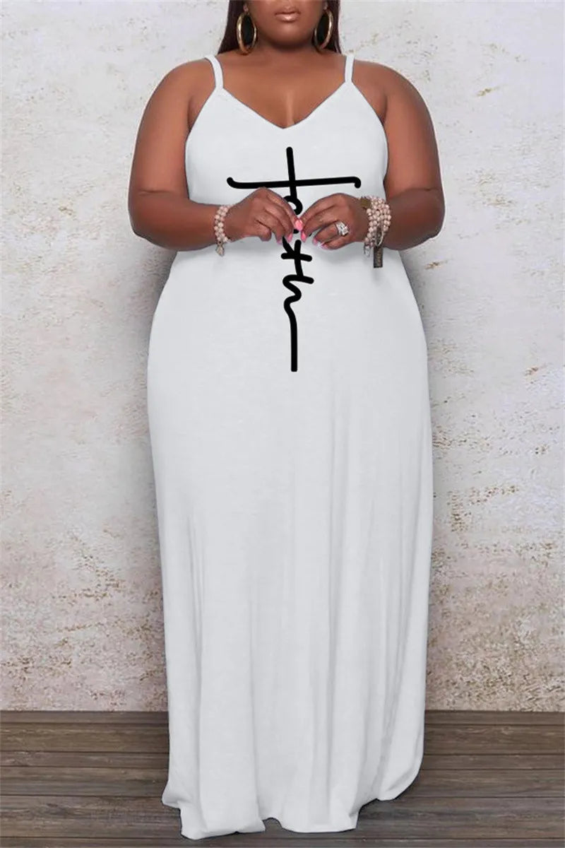 THE "FAITHFUL ONE" MAXI DRESS