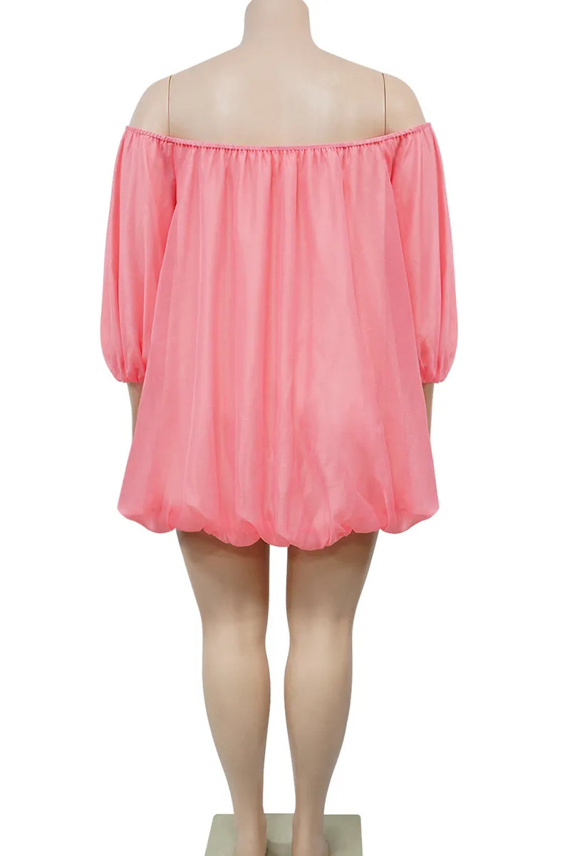 THE "BALLERINA TWIRL" MINI DRESS