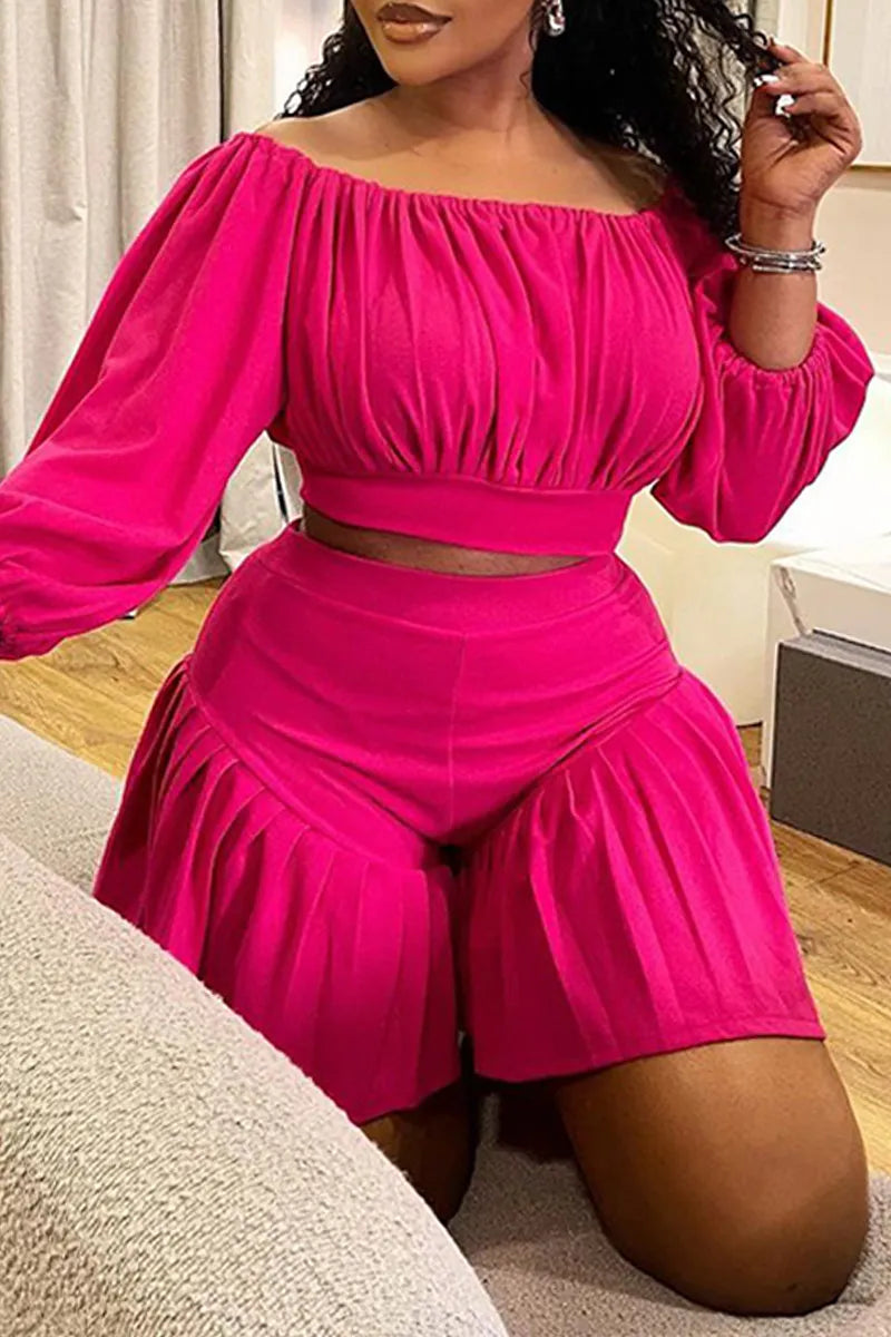 THE "PRETTY LITTLE THING" SHORTS SET