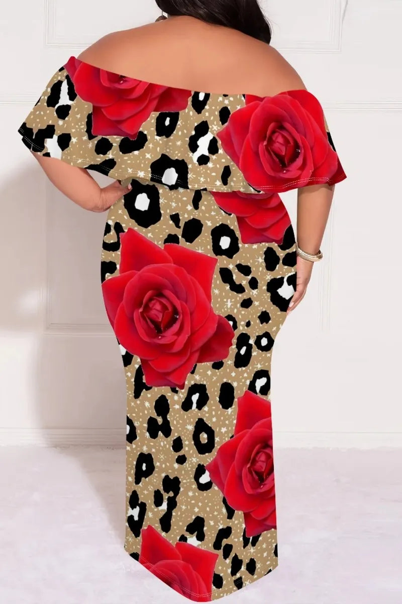 THE "PETALS & POWER" MAXI DRESS