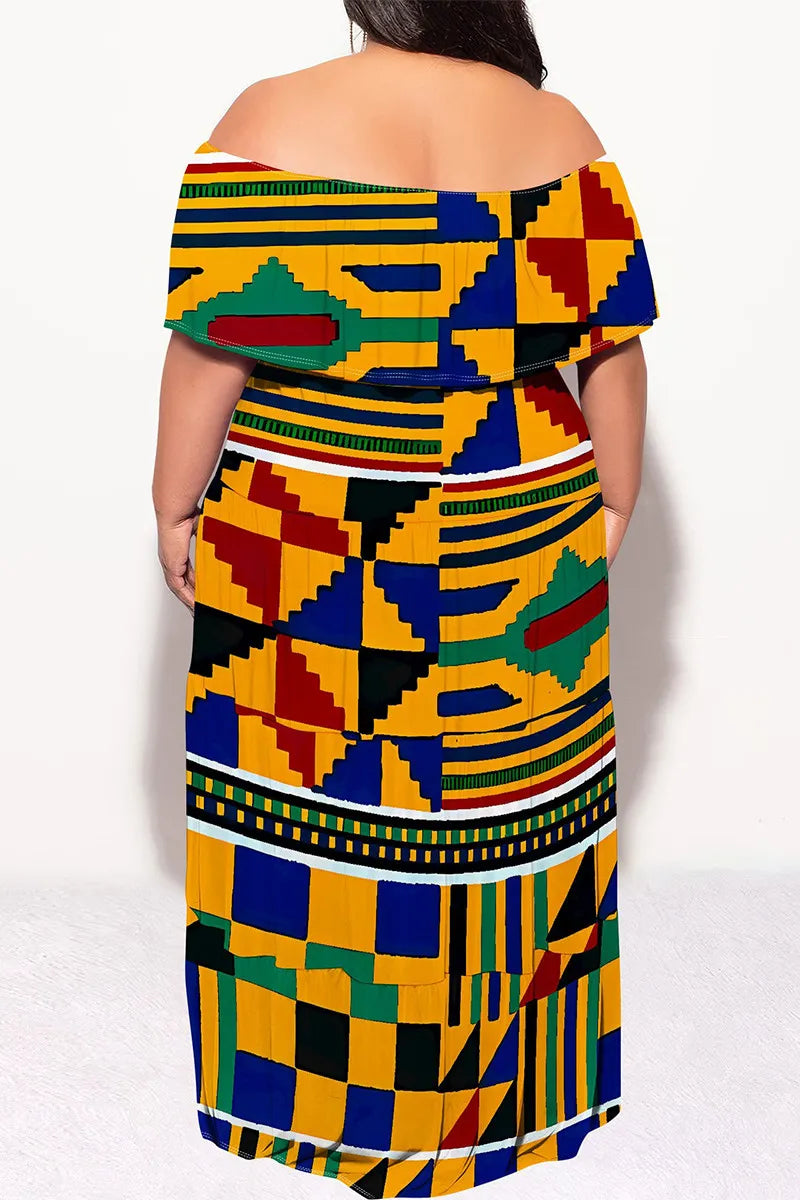 THE "ROYAL ROOTS" MAXI DRESS