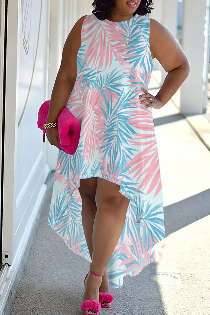 THE "MIDNIGHT MIRAGE" HIGH-LOW DRESS