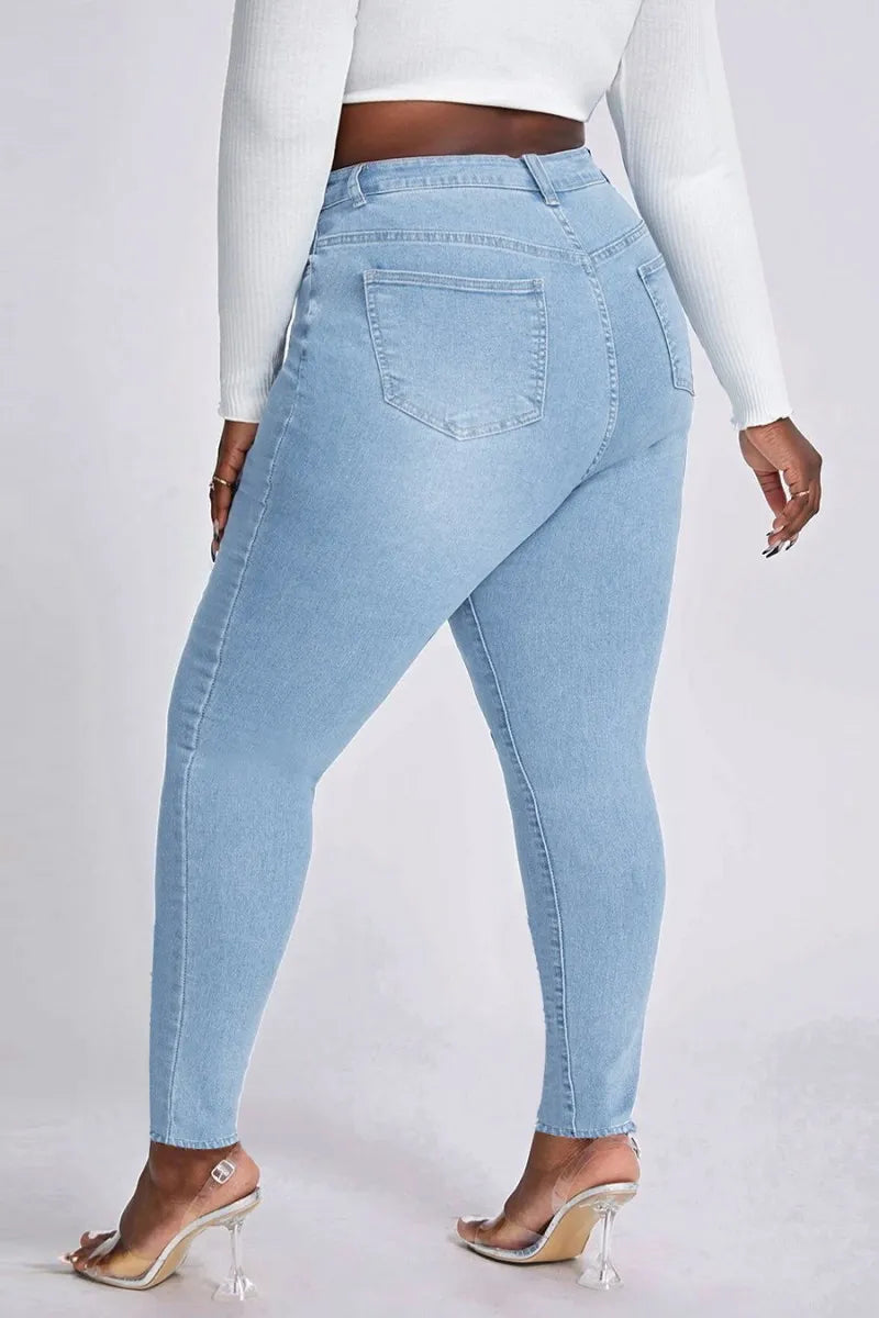 THE "BLUE CHECK ENERGY" JEANS