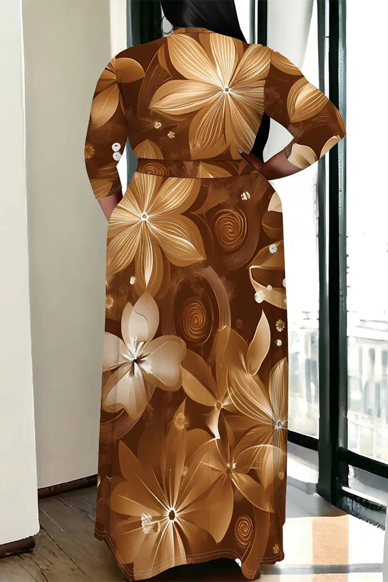 THE "POWER OF THE FLOWER" MAXI DRESS