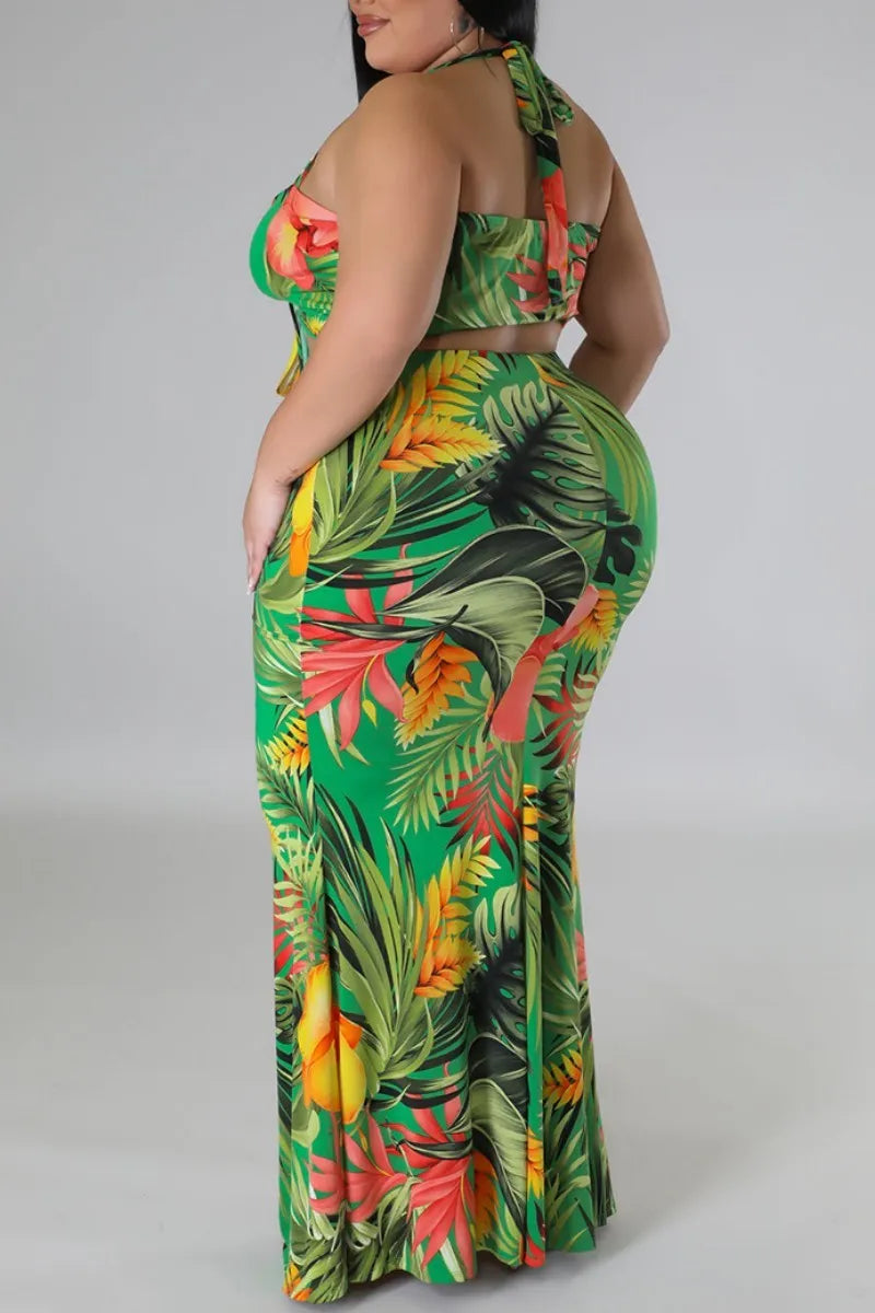 THE "TROPICAL BADDIE" SKIRT SET