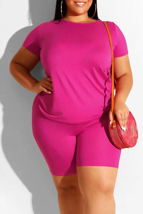THE "BIKER BADDIE" SHORTS SET