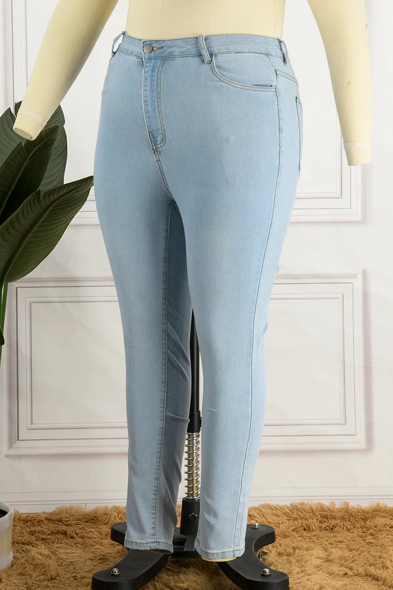 THE "BLUE CHECK ENERGY" JEANS