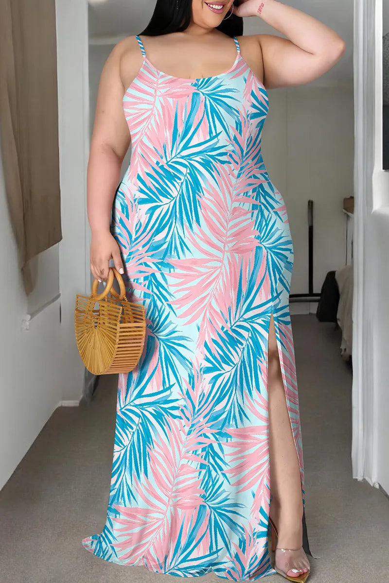 THE "TROPICAL TEMPTATION" MAXI DRESS