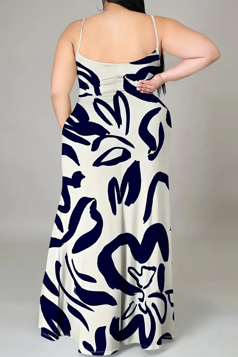 THE "HIBISCUS HEAT" MAXI DRESS