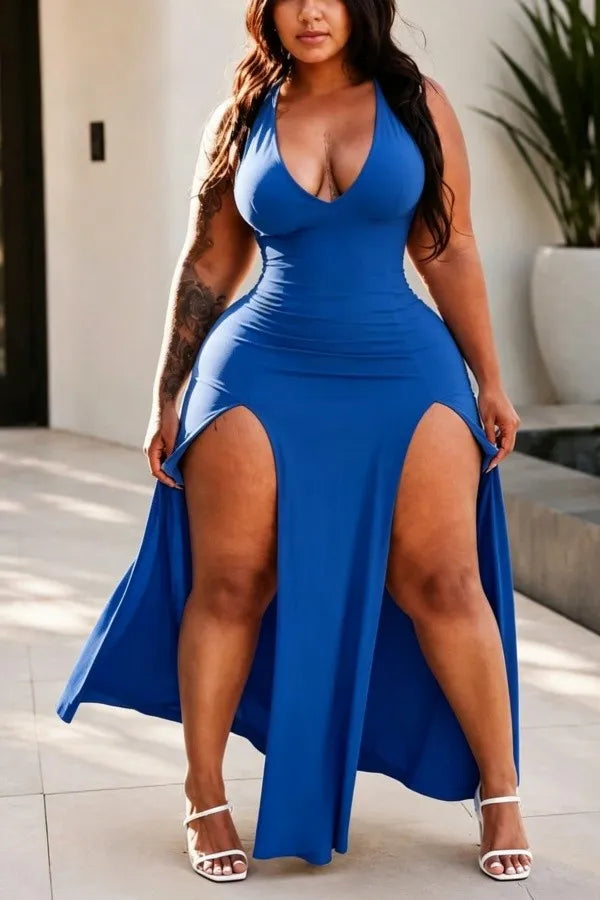 THE "PRESSURE MAKES DIAMONDS" MAXI DRESS