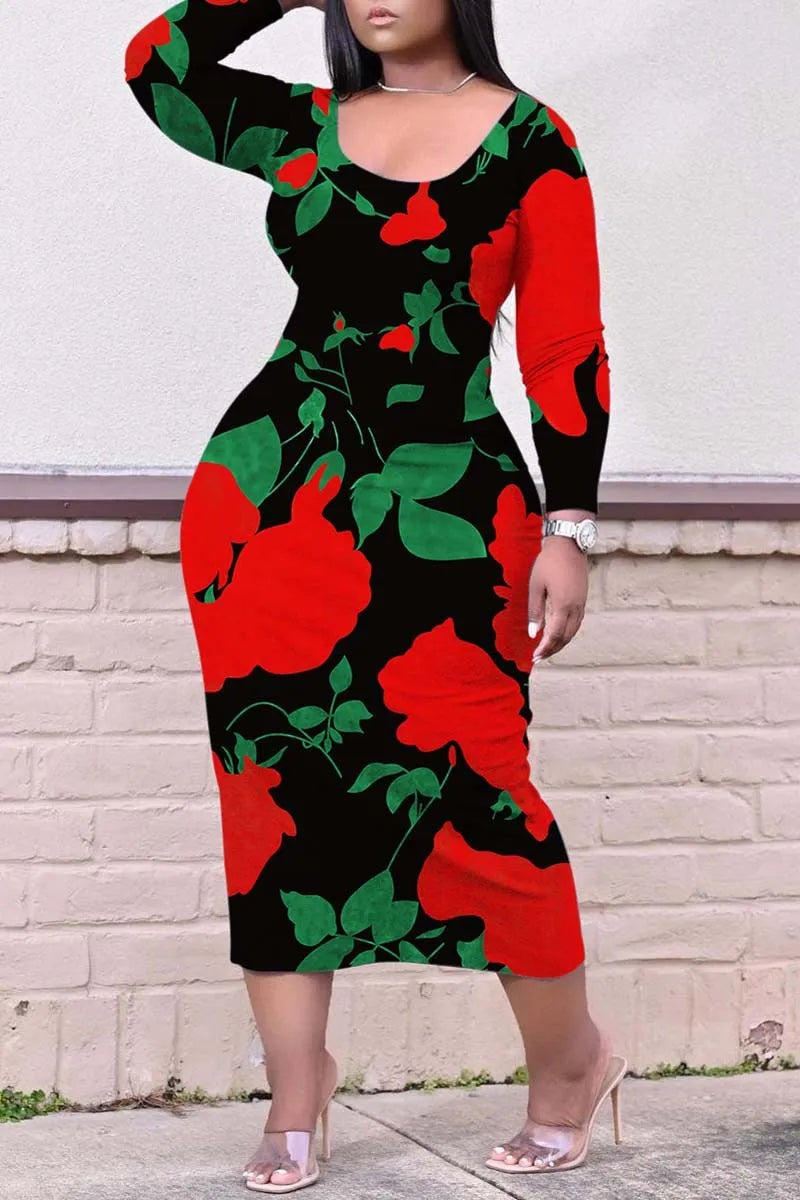 THE "POP ART" MIDI DRESS