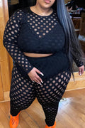 THE "MIDNIGHT TROUBLE" PANTS SET