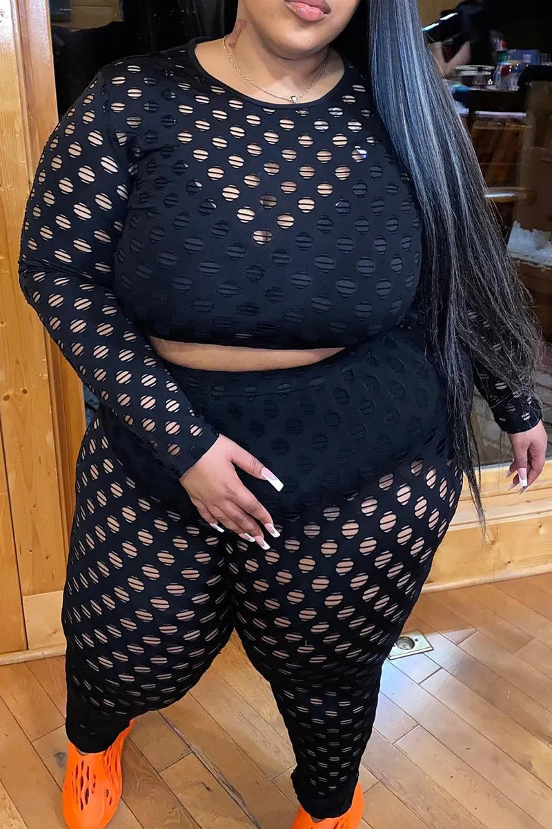 THE "MIDNIGHT TROUBLE" PANTS SET