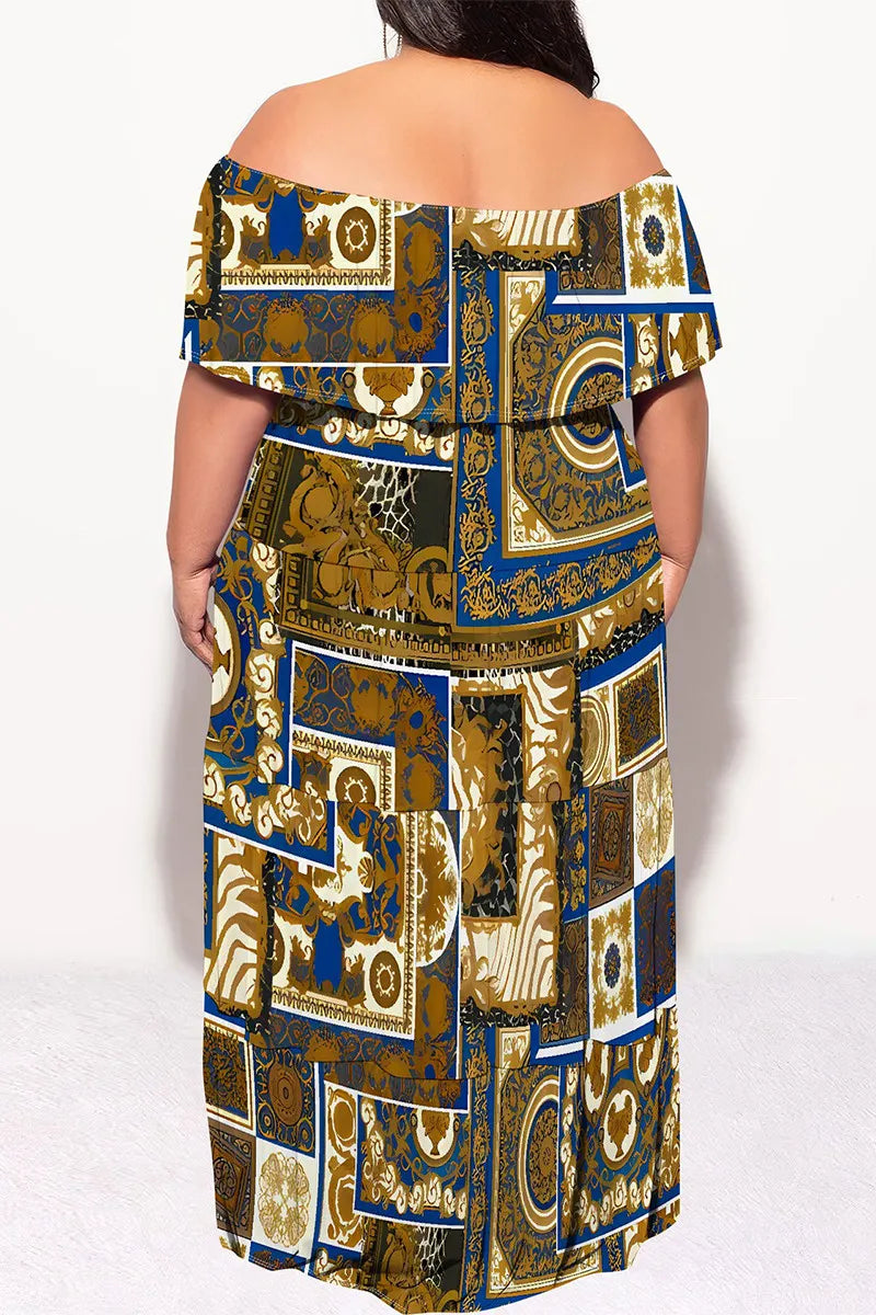 THE "ROYAL ROOTS" MAXI DRESS