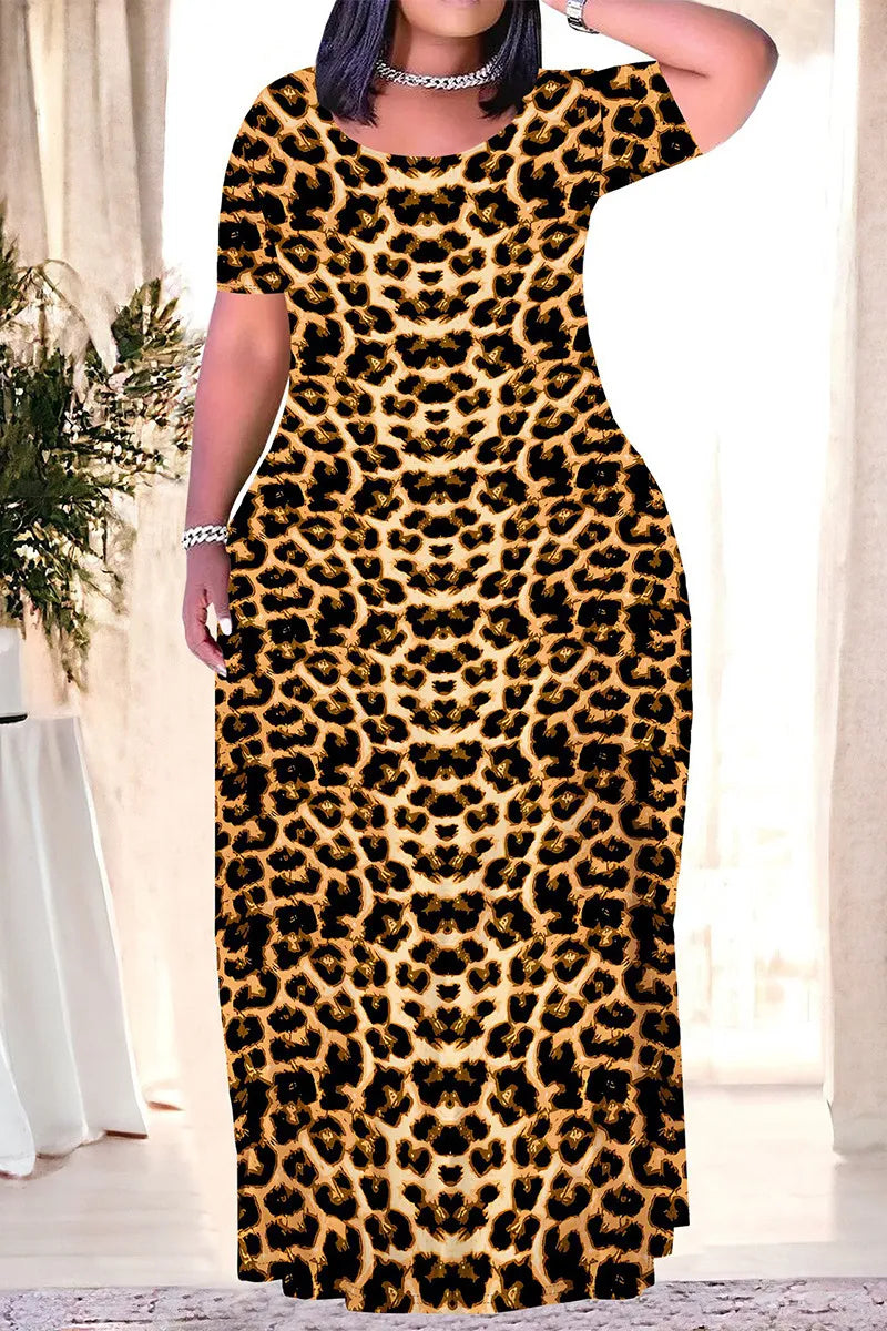 THE "FIERCE KITTEN" MAXI DRESS