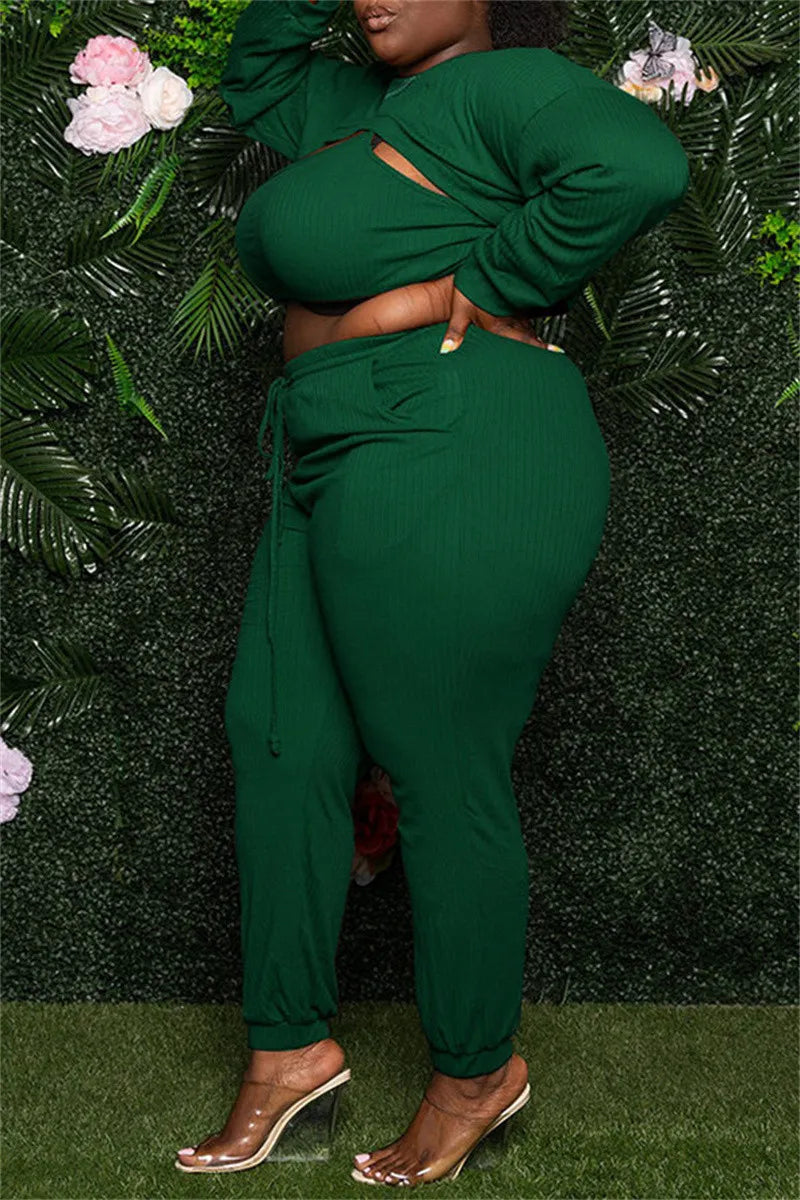 THE "OFF DUTY" PANTS SET