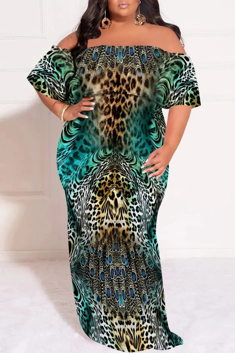 THE "SOFT LIFE SAFARI" MAXI DRESS