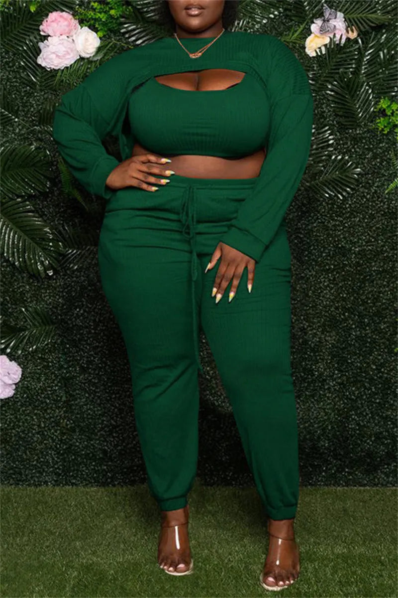 THE "OFF DUTY" PANTS SET