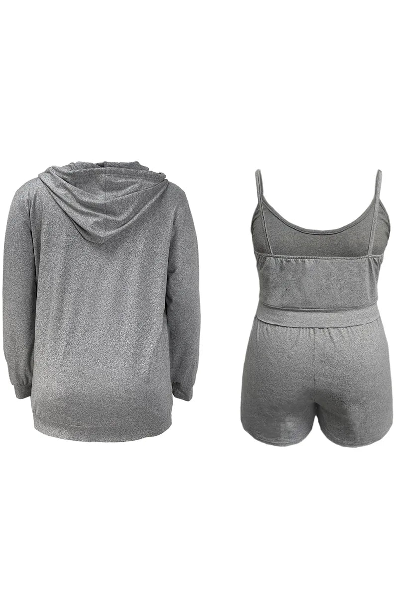 THE "OFF DUTY BADDIE" SHORTS SET