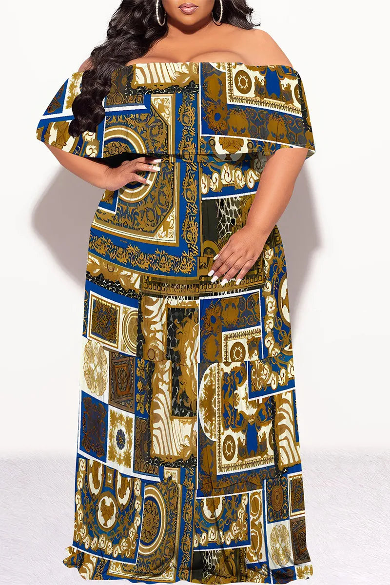 THE "ROYAL ROOTS" MAXI DRESS