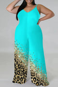 THE "SOFT LIFE, LOUD PRINTS" PALAZZO JUMPSUIT (with matching headscarf)