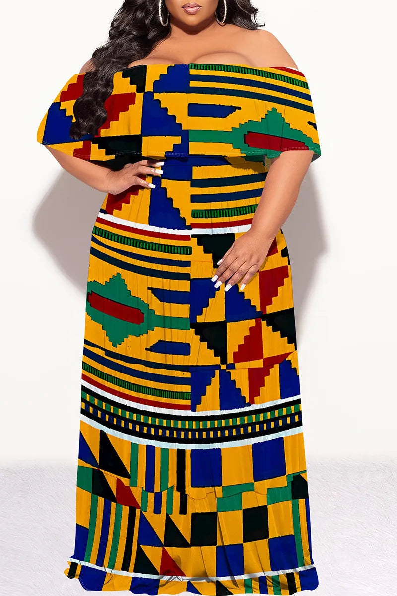THE "ROYAL ROOTS" MAXI DRESS