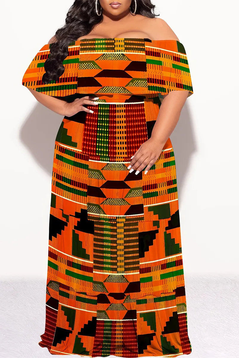 THE "ROYAL ROOTS" MAXI DRESS