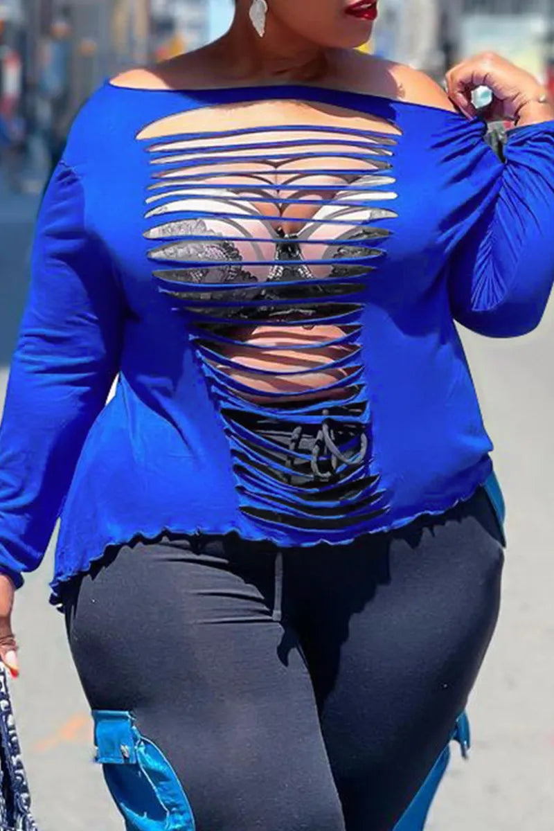 THE "COLORFUL STRIPS" BLOUSE
