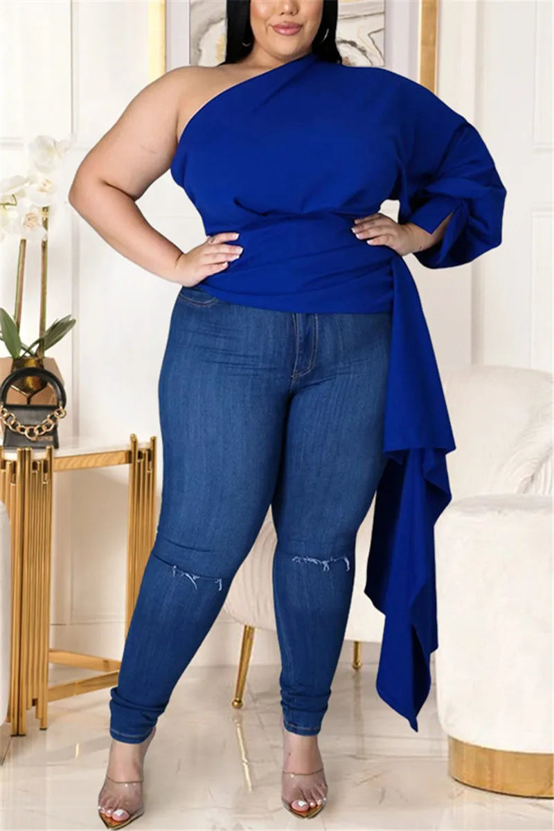 THE "SIDE PIECE" BLOUSE