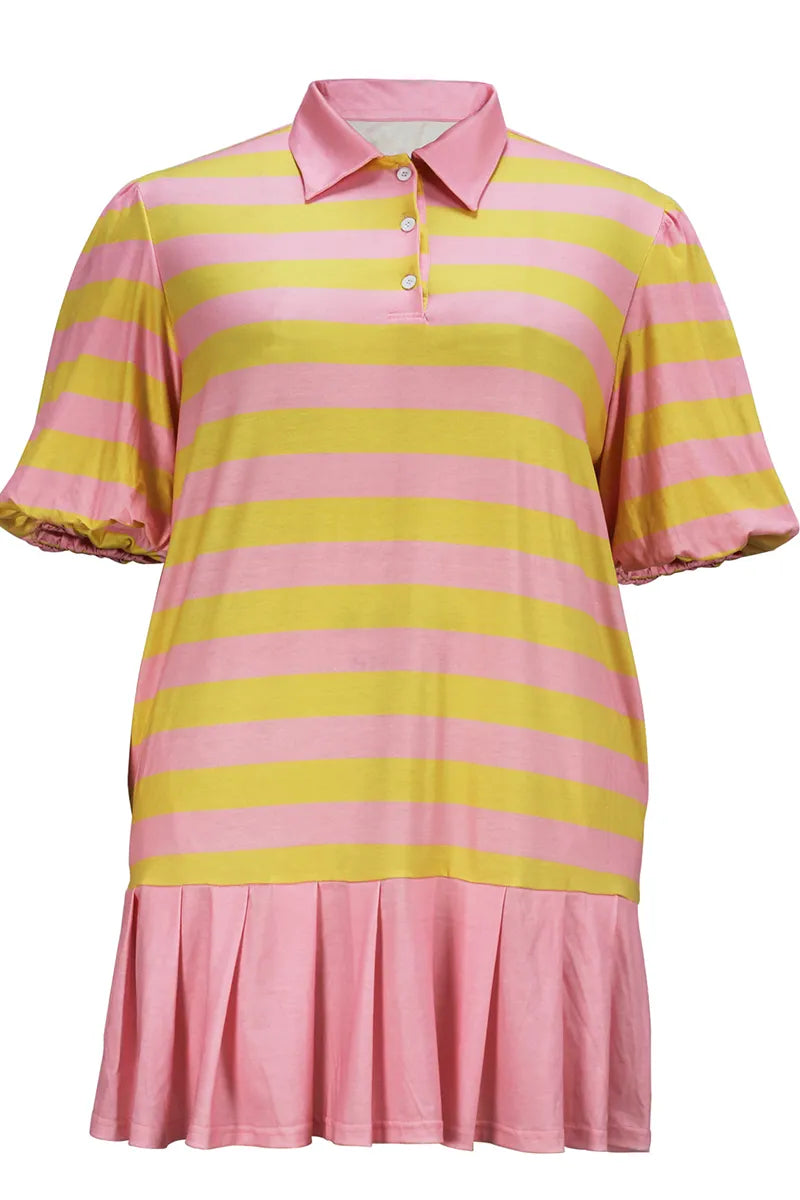 THE "PINK LEMONADE" MINI DRESS