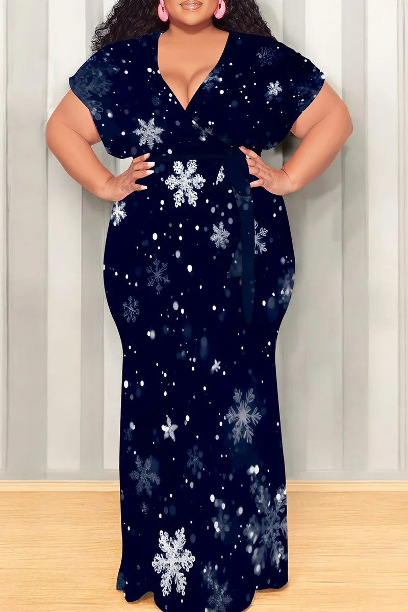 THE "WINTERY NIGHT" MAXI DRESS