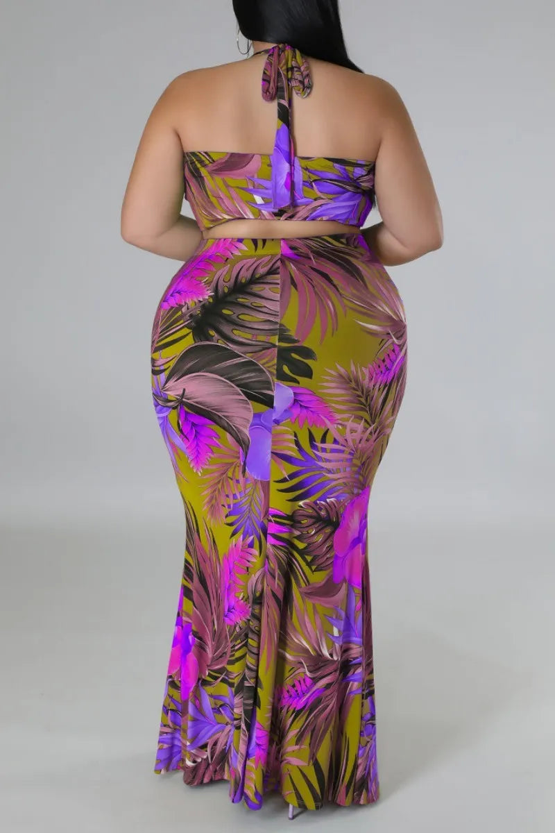 THE "TROPICAL BADDIE" SKIRT SET