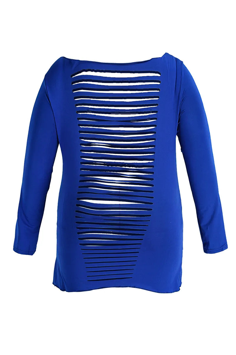 THE "COLORFUL STRIPS" BLOUSE