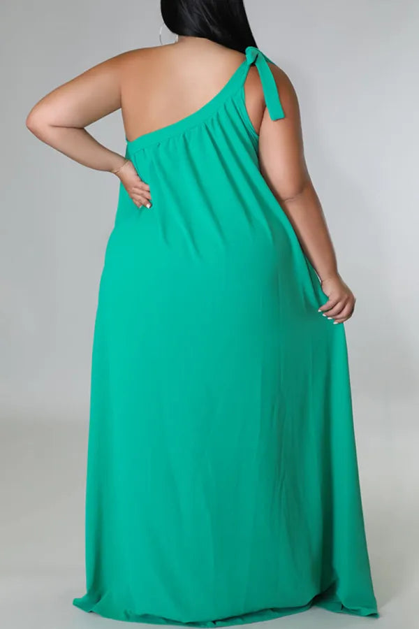 THE "UNBOTHERED & BOOKED" MAXI DRESS
